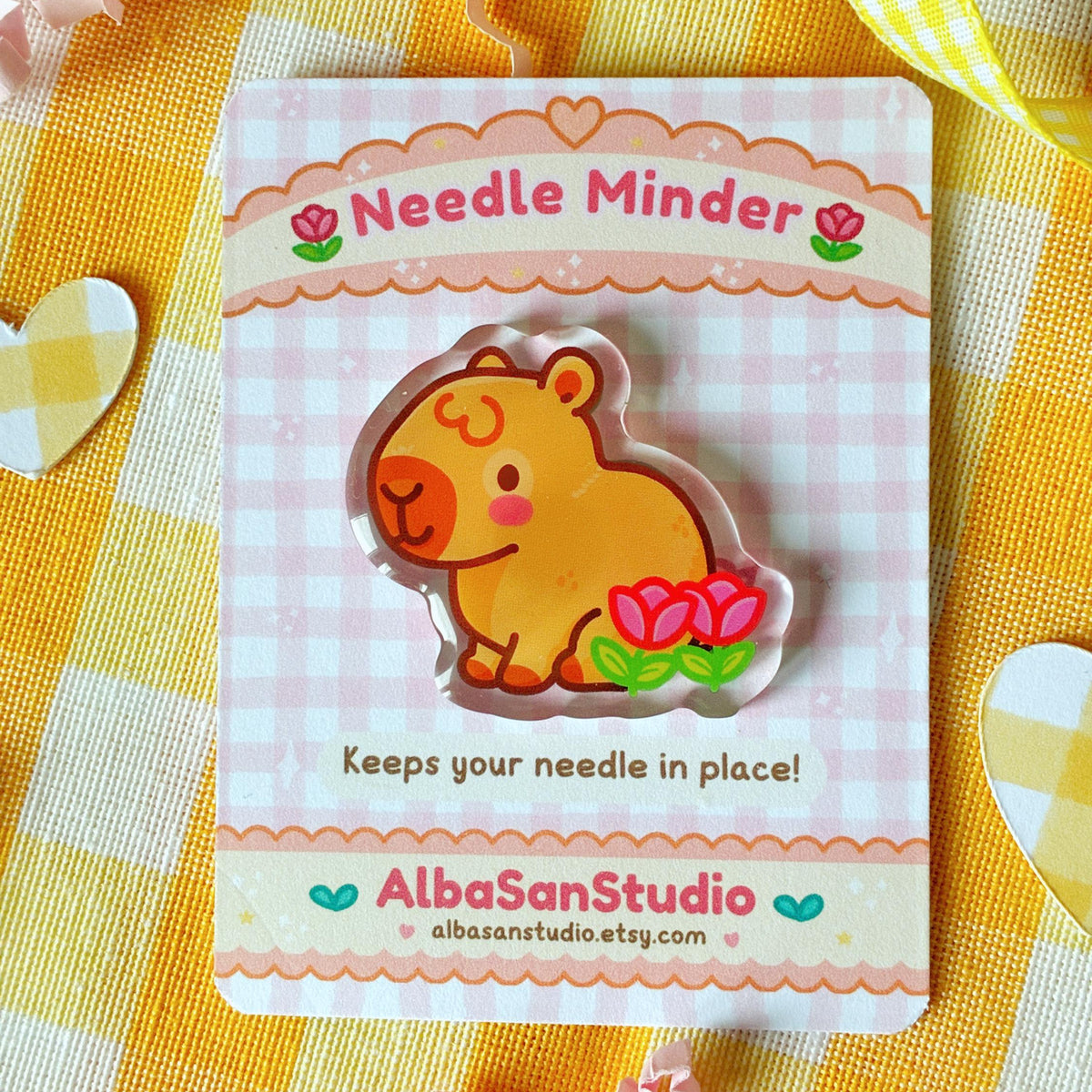 Capybara Needle Minder