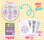 Carnival Cross Stitch Digital Pattern
