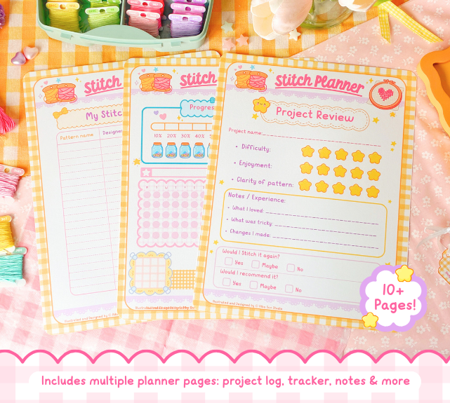 Cross Stitch Project Planner
