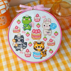 Chef Friends Cross Stitch Digital Pattern