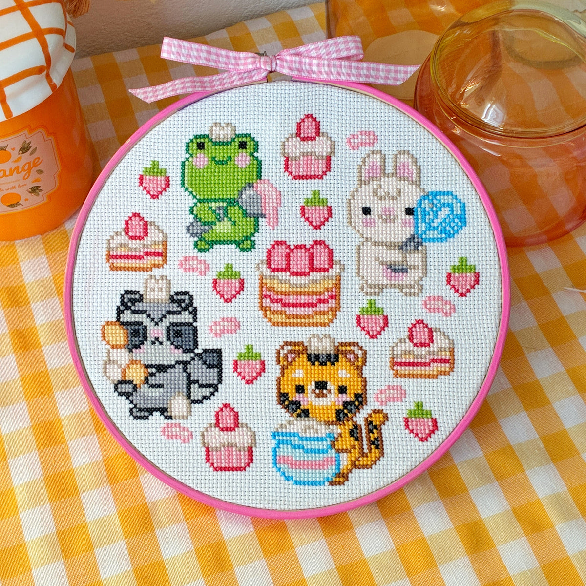 Chef Friends Cross Stitch Digital Pattern