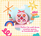 Ladybug Cross Stitch Digital Pattern