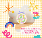 UFO and Alien Cross Stitch Digital Pattern