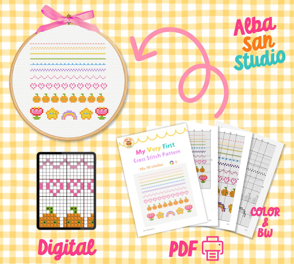 My First Cross Stitch Pattern