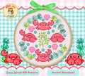 Little Crabs Cross Stitch Digital Pattern