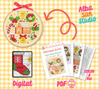 Christmas Cross Stitch Digital Pattern