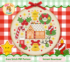 Christmas Cross Stitch Digital Pattern